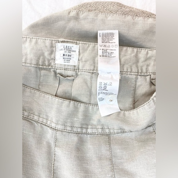 H&M Linen Blend Pleated Skirt - Picture 6 of 12